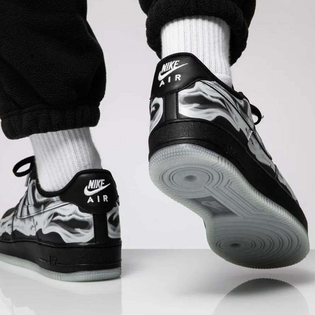 Nike Air Force 1 Low Black Skeleton - MAGIC CITY