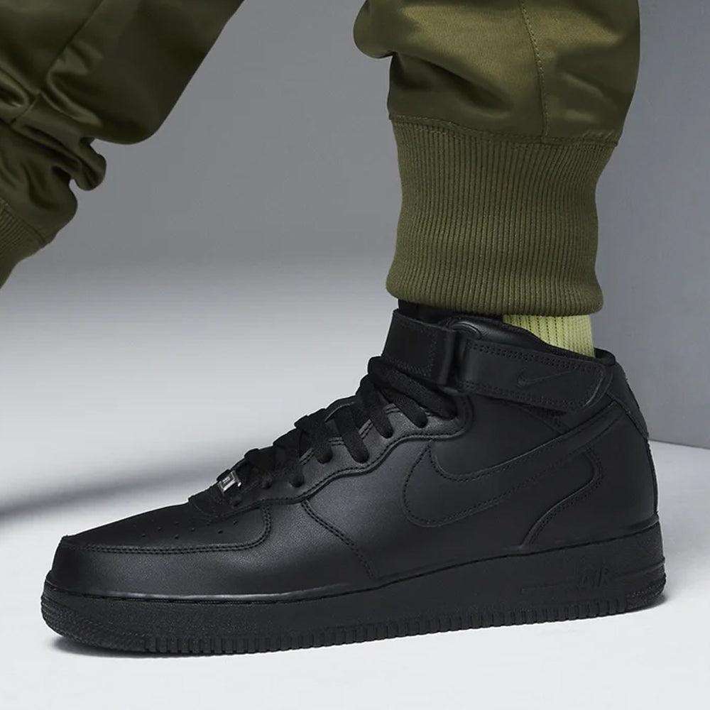 Nike Air Force 1 Mid '07 'Triple Black' - MAGIC CITY