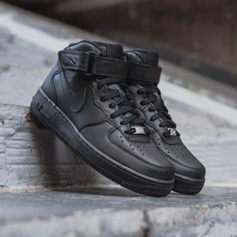 Nike Air Force 1 Mid '07 'Triple Black' - MAGIC CITY