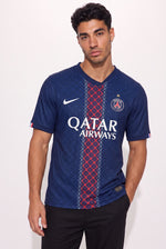 Paris Saint Germain 2025/26 home jersey - worn by model - MAGIC CITY