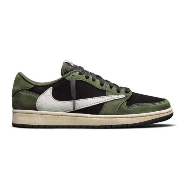 Travis Scott x Air Jordan 1 Low Black Olive - MAGIC CITY