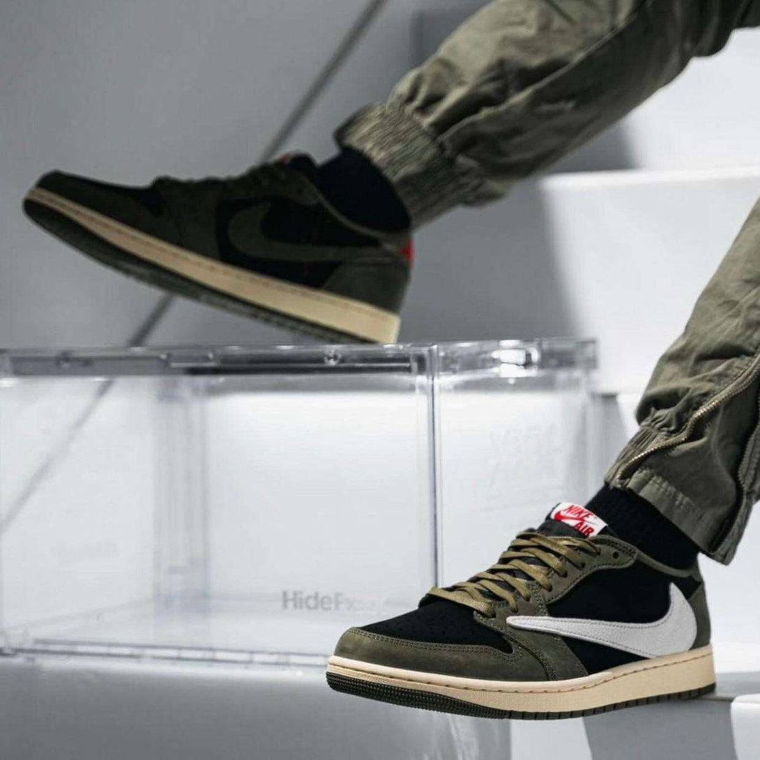 Travis Scott x Air Jordan 1 Low Black Olive - MAGIC CITY