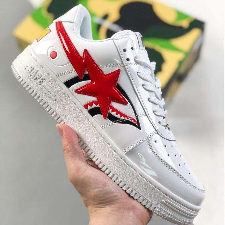 Bape SHARK sneaker WHITE - MAGIC CITY