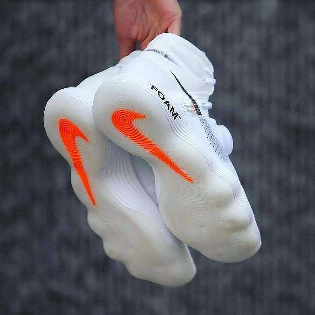 Nike React Hyperdunk Flyknit Off White