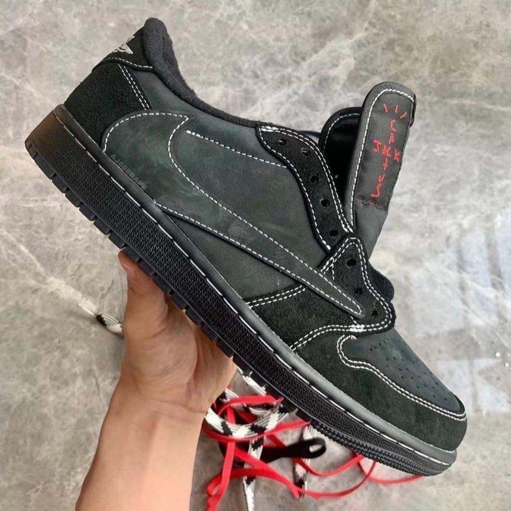 Travis Scott x Air Jordan 1 Low 'Black Phantom' - MAGIC CITY